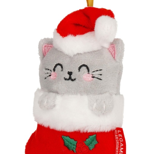 Bola de natal de peluche Legami It's Christmas Time Ho-Ho-Hornaments gato 12