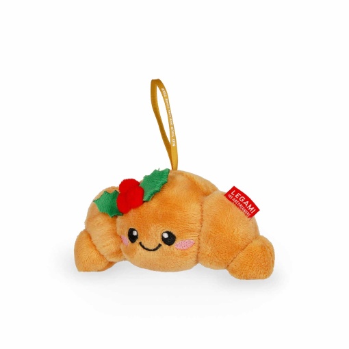 Bola de natal de peluche Legami It's Christmas Time Ho-Ho-Hornaments croissant 13