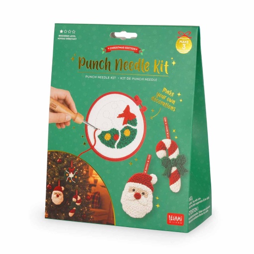 Kit de punch needle Legami It's Christmas Time 1