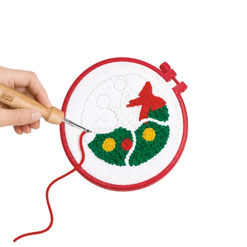 Kit de punch needle Legami It's Christmas Time 1