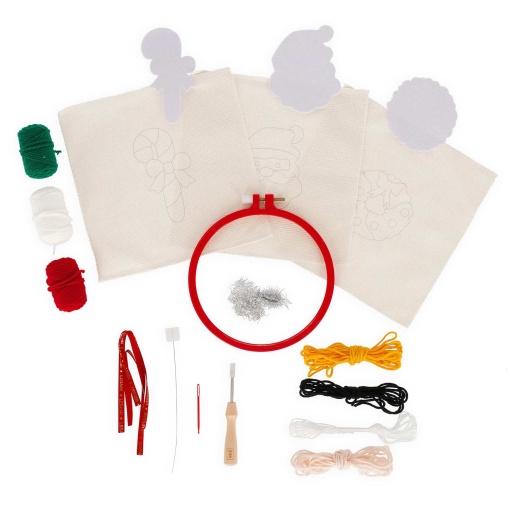 Kit de punch needle Legami It's Christmas Time 1