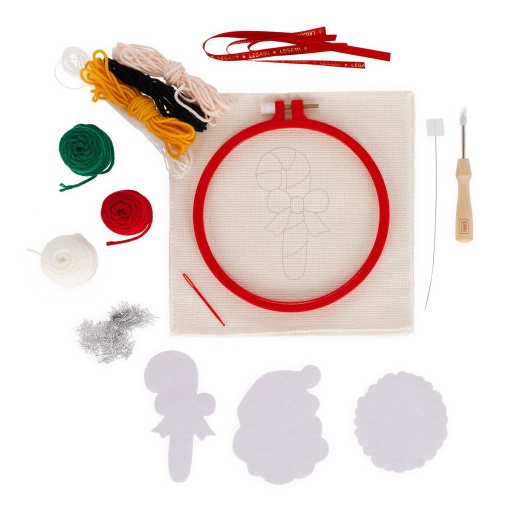 Kit de punch needle Legami It's Christmas Time 1