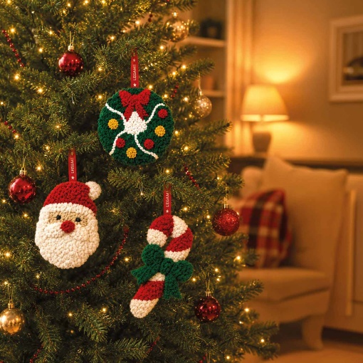 Kit de punch needle Legami It's Christmas Time 1