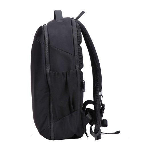 Mochila de viagem Oxford Identity Executive preto adaptável a trolley
