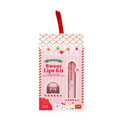 Bálsamo + esfoliante labial Legami It's Christmas Time Sweet Lips Kit 1