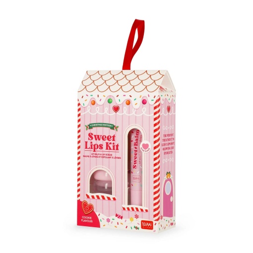 Bálsamo + esfoliante labial Legami It's Christmas Time Sweet Lips Kit 1