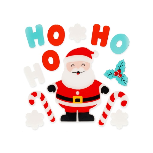 Legami It's Christmas Time Window-Glow Gel Window Stickers (13 units) 1