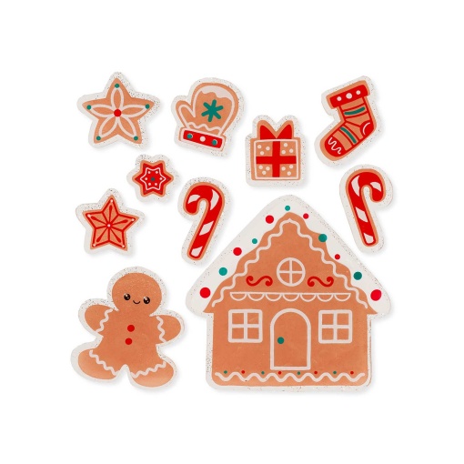 Legami It's Christmas Time Window-Glow Gel Window Stickers (10 units) 2