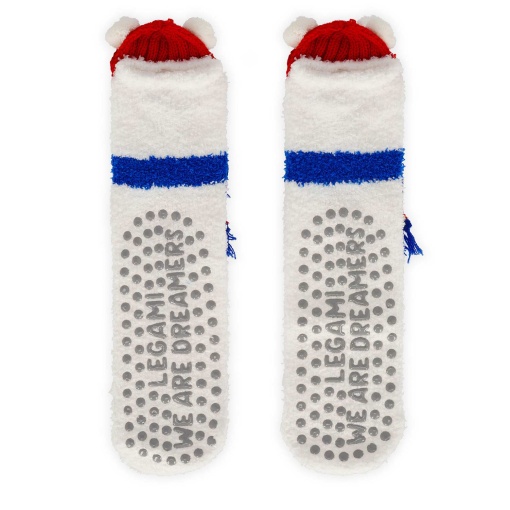 Meias antiderrapantes Legami It's a Match! It's Christmas Time - urso polar 35-42 10