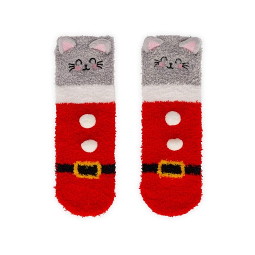 Meias antiderrapantes Legami It's a Match! It's Christmas Time - gato 26-34 9