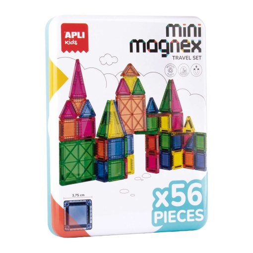 Mini Magnex Travel Set 56 peças Apli Kids