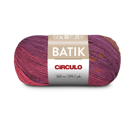 Fio de crochet Círculo Batik 100g caqui 9306