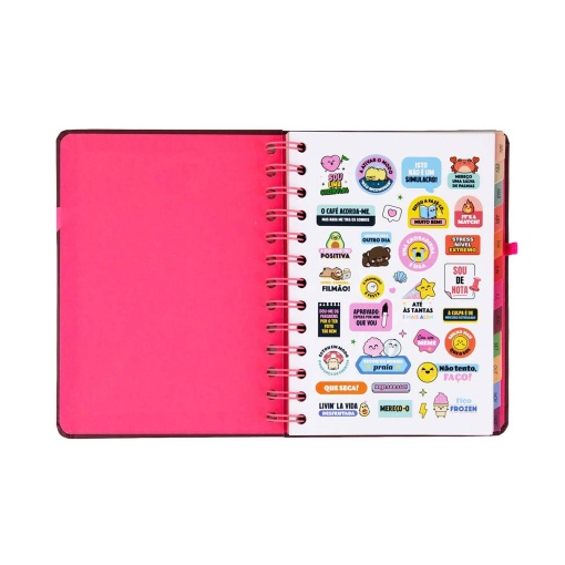 Agenda semanal 140x175mm 2027 espiral Mr. Wonderful "Full Aesthetic"