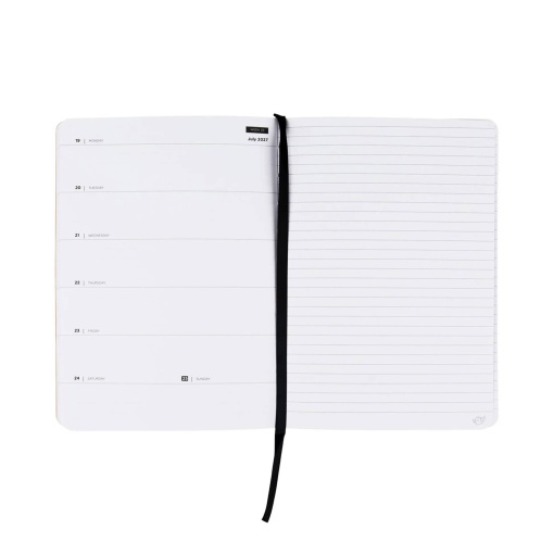 Conjunto agenda semanal 180x226mm 2027 + 2 canetas apagáveis Mr. Wonderful O Principezinho