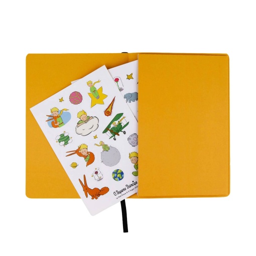 Conjunto agenda semanal 180x226mm 2027 + 2 canetas apagáveis Mr. Wonderful O Principezinho