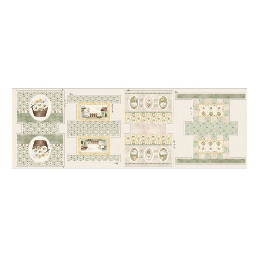 Tecido Fuxicos e Fricotes Margaridas painel necessaire 50x150cm