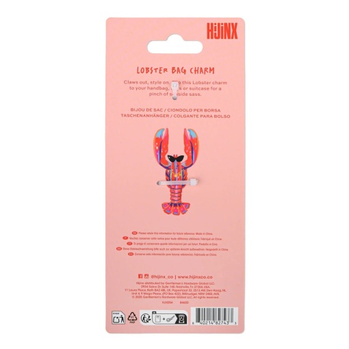 Hijinx lobster keychain