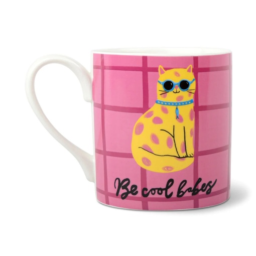 Hijinx "Be Cool Babes" ceramic mug, 325ml