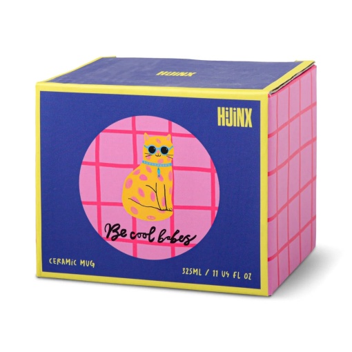 Hijinx "Be Cool Babes" ceramic mug, 325ml