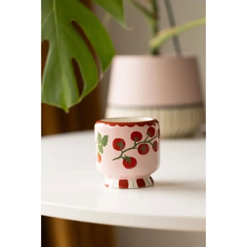 Paddywax A Dopo Tomato scented candle in a ceramic cup, 226g
