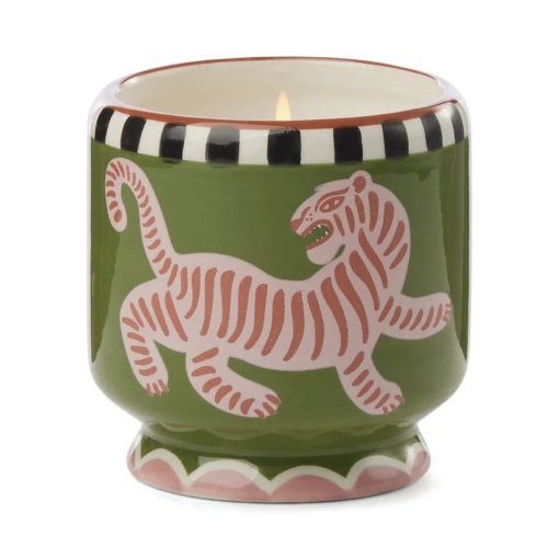 Vela aromática en taza de cerámica, Paddywax A Dopo Tigre, 226 g