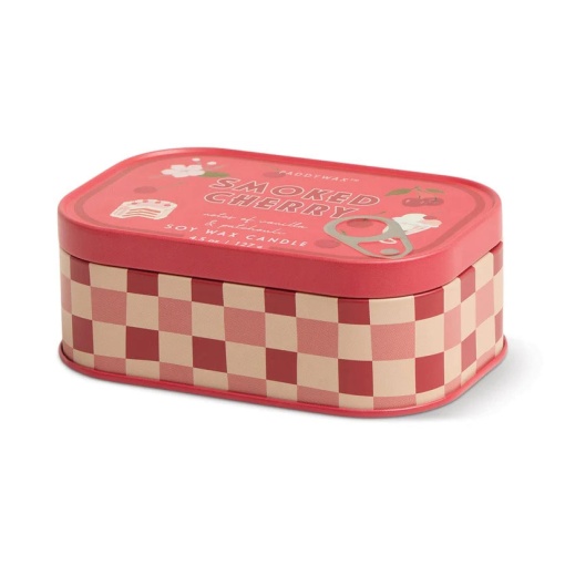 Paddywax Bistro Cherry Scented Candle in Tin, 127g