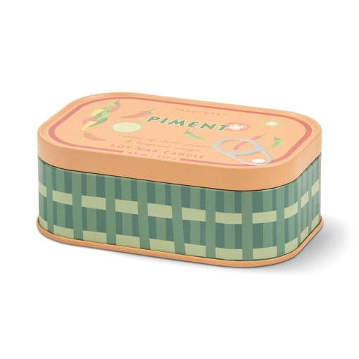 Paddywax Bistro Pepper Scented Candle in a Tin, 127g