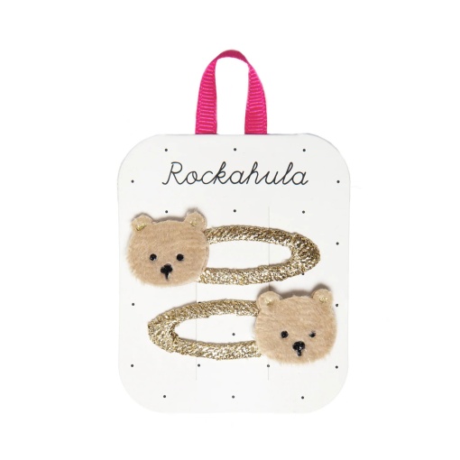 Gancho de cabelo Rockahula urso (2 unidades)