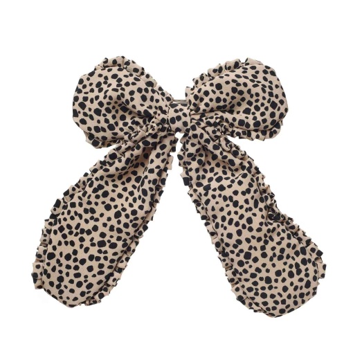 Mola de cabelo Rockahula laço leopardo
