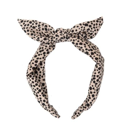 Bandolete de tecido com laço Rockahula leopardo