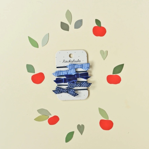 Rockahula blue hair elastic band (6 units)
