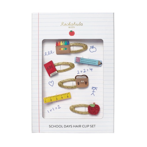 Rockahula school day hair clip + spring (6 units)