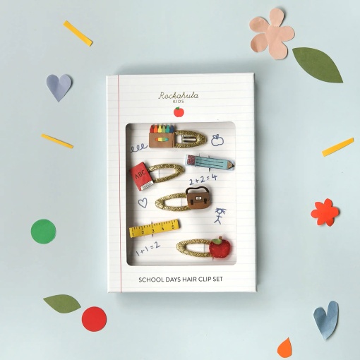 Rockahula school day hair clip + spring (6 units)