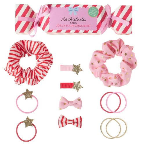 Conjunto de acessórios de cabelo Rockahula Christmas (12 unidades)