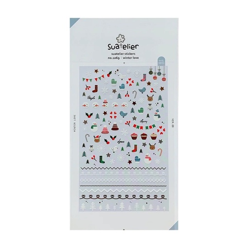 Autocolantes Suatelier inverno (1 folha)