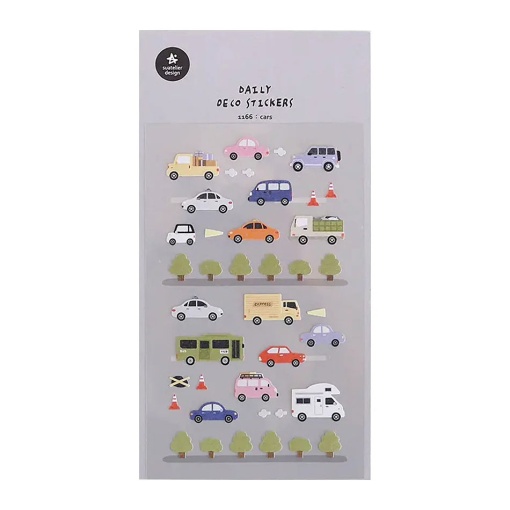 Autocolantes Suatelier carros (1 folha)