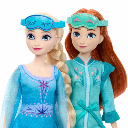 Fiesta de pijamas de las hermanas de Frozen de Disney Mattel JML08
