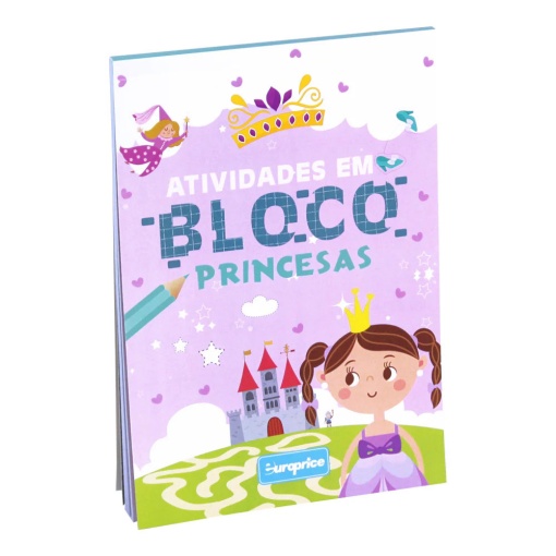 Atividades em bloco - princesas Europrice