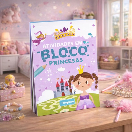 Atividades em bloco - princesas Europrice
