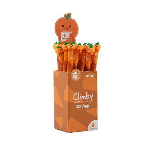 Caneta apagável iTotal Climby Olly laranja