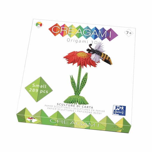 Origami 3D pequeno Oxford Creagami abelha