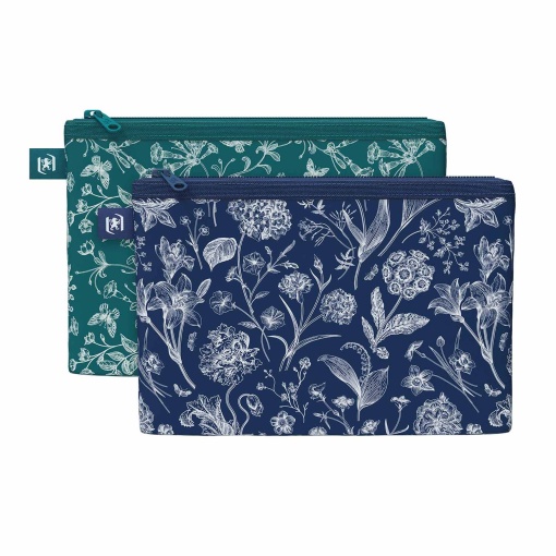 Bolsa para documentos com zipper A5 Oxford Romance sortido
