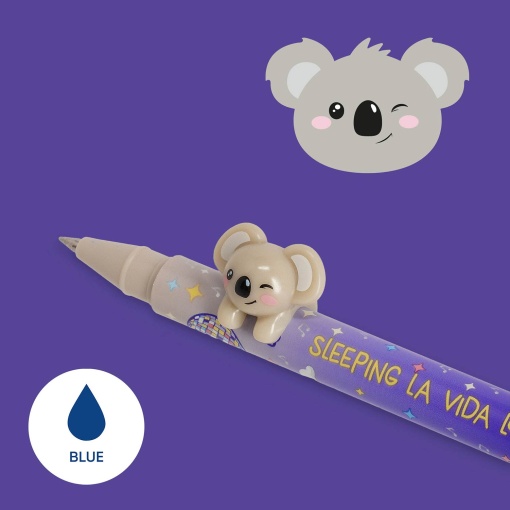 Esferográfica de gel Legami Lovely Friends Coala "Sleeping La Vida Loca" 32