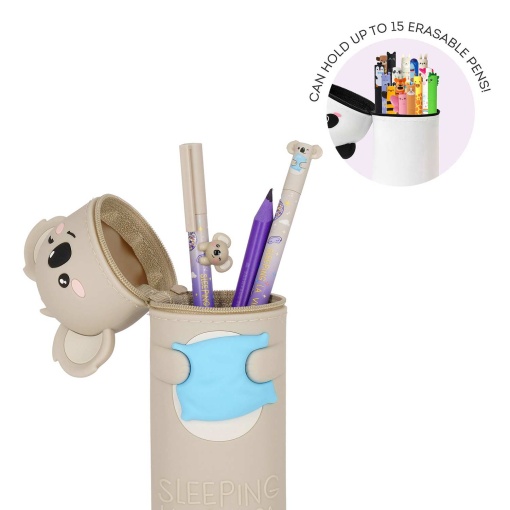 Legami Kawaii Koala "Sleeping La Vida Loca" Estuche Escolar Silicona 2 en 1 28