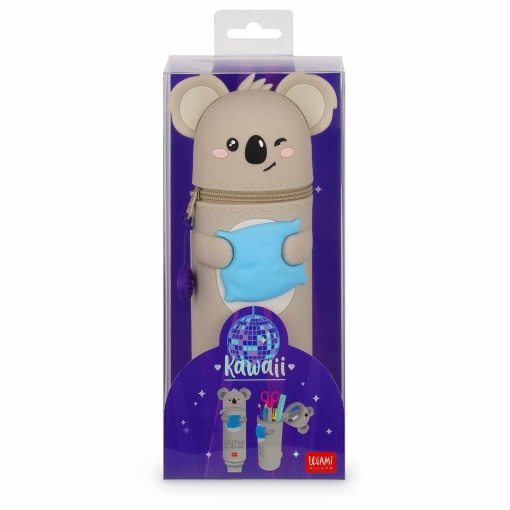 Legami Kawaii Koala "Sleeping La Vida Loca" Estuche Escolar Silicona 2 en 1 28