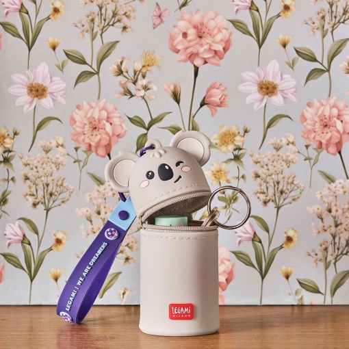 Monedero de silicona con llavero Legami Koala "Durmiendo La Vida Loca" 6