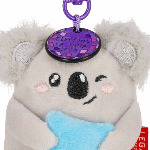 ¡Llavero Legami Súper Suave! Koala "Durmiendo La Vida Loca" 20