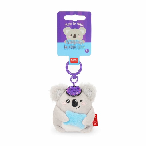 ¡Llavero Legami Súper Suave! Koala "Durmiendo La Vida Loca" 20
