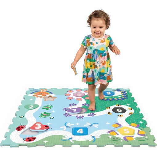 Tapete de rompecabezas de animales Clementoni Baby 1, 2, 3