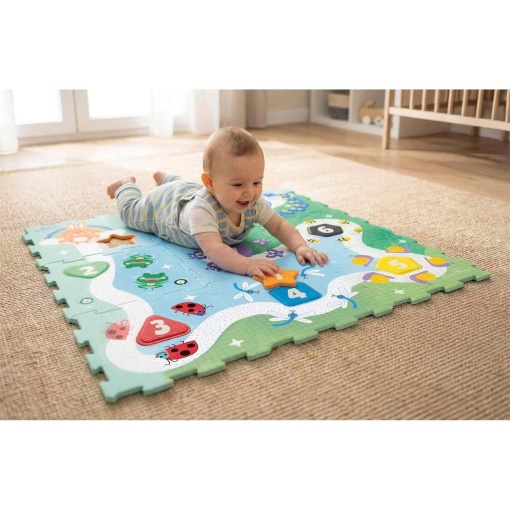 Tapete de rompecabezas de animales Clementoni Baby 1, 2, 3